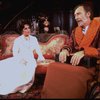 Actors Elizabeth Taylor and Tom Aldredge in a scene from the Broadway revival of the play "The Little Foxes." (New York)