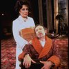 Actors Elizabeth Taylor and Tom Aldredge in a scene from the Broadway revival of the play "The Little Foxes." (New York)