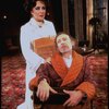 Actors Elizabeth Taylor and Tom Aldredge in a scene from the Broadway revival of the play "The Little Foxes." (New York)