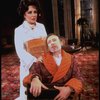 Actors Elizabeth Taylor and Tom Aldredge in a scene from the Broadway revival of the play "The Little Foxes." (New York)