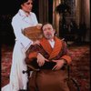 Actors Elizabeth Taylor and Tom Aldredge in a scene from the Broadway revival of the play "The Little Foxes." (New York)