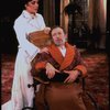 Actors Elizabeth Taylor and Tom Aldredge in a scene from the Broadway revival of the play "The Little Foxes." (New York)