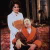 Actors Elizabeth Taylor and Tom Aldredge in a scene from the Broadway revival of the play "The Little Foxes." (New York)