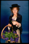 Actress Cheryl Kennedy as Eliza Doolittle in a scene from the Broadway revival of the musical "My Fair Lady." (New York)