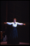 Actress Cheryl Kennedy as Eliza Doolittle in a scene from the Broadway revival of the musical "My Fair Lady." (New York)