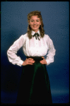 Actress Cheryl Kennedy as Eliza Doolittle in a scene from the Broadway revival of the musical "My Fair Lady." (New York)