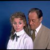 Actors Cheryl Kennedy as Eliza Doolittle and Rex Harrison as Prof. Henry Higgins in a scene from the Broadway revival of the musical "My Fair Lady." (New York)