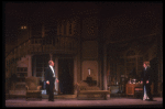 Actors Cheryl Kennedy as Eliza Doolittle and Rex Harrison as Prof. Henry Higgins in a scene from the Broadway revival of the musical "My Fair Lady." (New York)