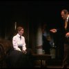 Actors Cheryl Kennedy as Eliza Doolittle and Rex Harrison as Prof. Henry Higgins in a scene from the Broadway revival of the musical "My Fair Lady." (New York)