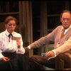 Actors Cheryl Kennedy as Eliza Doolittle and Rex Harrison as Prof. Henry Higgins in a scene from the Broadway revival of the musical "My Fair Lady." (New York)
