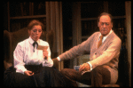 Actors Cheryl Kennedy as Eliza Doolittle and Rex Harrison as Prof. Henry Higgins in a scene from the Broadway revival of the musical "My Fair Lady." (New York)
