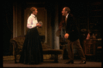 Actors Cheryl Kennedy as Eliza Doolittle and Rex Harrison as Prof. Henry Higgins in a scene from the Broadway revival of the musical "My Fair Lady." (New York)