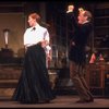 Actors Cheryl Kennedy as Eliza Doolittle and Rex Harrison as Prof. Henry Higgins in a scene from the Broadway revival of the musical "My Fair Lady." (New York)