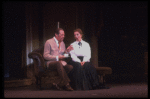 Actors Cheryl Kennedy as Eliza Doolittle and Rex Harrison as Prof. Henry Higgins in a scene from the Broadway revival of the musical "My Fair Lady." (New York)