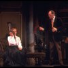 Actors Cheryl Kennedy as Eliza Doolittle and Rex Harrison as Prof. Henry Higgins in a scene from the Broadway revival of the musical "My Fair Lady." (New York)
