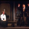 Actors Cheryl Kennedy as Eliza Doolittle and Rex Harrison as Prof. Henry Higgins in a scene from the Broadway revival of the musical "My Fair Lady." (New York)
