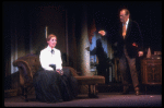 Actors Cheryl Kennedy as Eliza Doolittle and Rex Harrison as Prof. Henry Higgins in a scene from the Broadway revival of the musical "My Fair Lady." (New York)