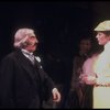 Actors Cheryl Kennedy and Milo O'Shea as Eliza and Alfred P. Doolittle in a scene from the Broadway revival of the musical "My Fair Lady." (New York)