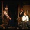 Actors Cheryl Kennedy and Milo O'Shea as Eliza and Alfred P. Doolittle in a scene from the Broadway revival of the musical "My Fair Lady." (New York)