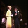 Actors Cheryl Kennedy and Milo O'Shea as Eliza and Alfred P. Doolittle in a scene from the Broadway revival of the musical "My Fair Lady." (New York)