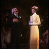 Actors Cheryl Kennedy and Milo O'Shea as Eliza and Alfred P. Doolittle in a scene from the Broadway revival of the musical "My Fair Lady." (New York)