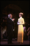 Actors Cheryl Kennedy and Milo O'Shea as Eliza and Alfred P. Doolittle in a scene from the Broadway revival of the musical "My Fair Lady." (New York)