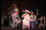 Actors Rex Harrison,  Nicholas Wyman, Cheryl Kennedy and Cathleen Nesbitt in a scene from the Broadway revival of the musical "My Fair Lady." (New York)