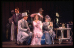 Actors Rex Harrison,  Nicholas Wyman, Cheryl Kennedy and Cathleen Nesbitt in a scene from the Broadway revival of the musical "My Fair Lady." (New York)