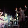 L-R) Actors Nicholas Wyman, Cheryl Kennedy, Cathleen Nesbitt and Rex Harrison in a scene from the Broadway revival of the musical "My Fair Lady." (New York)