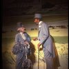 Actors Jack Gwillim and Cathleen Nesbitt in a scene from the Broadway revival of the musical "My Fair Lady." (New York)