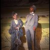 Actors Jack Gwillim and Cathleen Nesbitt in a scene from the Broadway revival of the musical "My Fair Lady." (New York)