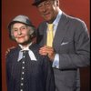 Actors Rex Harrison and Cathleen Nesbitt in a scene from the Broadway revival of the musical "My Fair Lady." (New York)