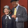 Actors Rex Harrison and Cathleen Nesbitt in a scene from the Broadway revival of the musical "My Fair Lady." (New York)