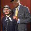 Actors Rex Harrison and Cathleen Nesbitt in a scene from the Broadway revival of the musical "My Fair Lady." (New York)