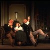 L-R) Actors Rex Harrison, Cheryl Kennedy and Jack Gwillim in a scene from the Broadway revival of the musical "My Fair Lady." (New York)