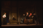 Actors Cheryl Kennedy, Rex Harrison and Jack Gwillim in a scene from the Broadway revival of the musical "My Fair Lady." (New York)