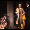 L-R) Actors Cheryl Kennedy, Rex Harrison and Jack Gwillim in a scene from the Broadway revival of the musical "My Fair Lady." (New York)