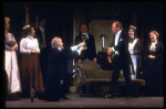 L-R) Actors Jack Gwillim and Rex Harrison  in a scene from the Broadway revival of the musical "My Fair Lady." (New York)