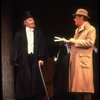 L-R) Actors Jack Gwillim and Rex Harrison  in a scene from the Broadway revival of the musical "My Fair Lady." (New York)