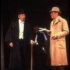 L-R) Actors Jack Gwillim and Rex Harrison  in a scene from the Broadway revival of the musical "My Fair Lady." (New York)