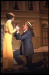 Nicholas Wyman and Cheryl Kennedy in a scene from the Broadway revival of the musical "My Fair Lady." (New York)