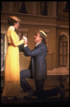 Nicholas Wyman and Cheryl Kennedy in a scene from the Broadway revival of the musical "My Fair Lady." (New York)
