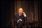 Jack Gwillim in a scene from the Broadway revival of the musical "My Fair Lady." (New York)
