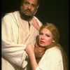 James Earl Jones as Othello and Dianne Wiest as Desdemona in a scene from the Broadway revival of the play "Othello." (New York)