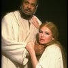 James Earl Jones as Othello and Dianne Wiest as Desdemona in a scene from the Broadway revival of the play "Othello." (New York)