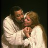 James Earl Jones as Othello and Dianne Wiest as Desdemona in a scene from the Broadway revival of the play "Othello." (New York)