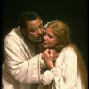 James Earl Jones as Othello and Dianne Wiest as Desdemona in a scene from the Broadway revival of the play "Othello." (New York)