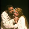 James Earl Jones as Othello and Dianne Wiest as Desdemona in a scene from the Broadway revival of the play "Othello." (New York)