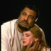 James Earl Jones as Othello and Dianne Wiest as Desdemona in a scene from the Broadway revival of the play "Othello." (New York)