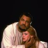 James Earl Jones as Othello and Dianne Wiest as Desdemona in a scene from the Broadway revival of the play "Othello." (New York)